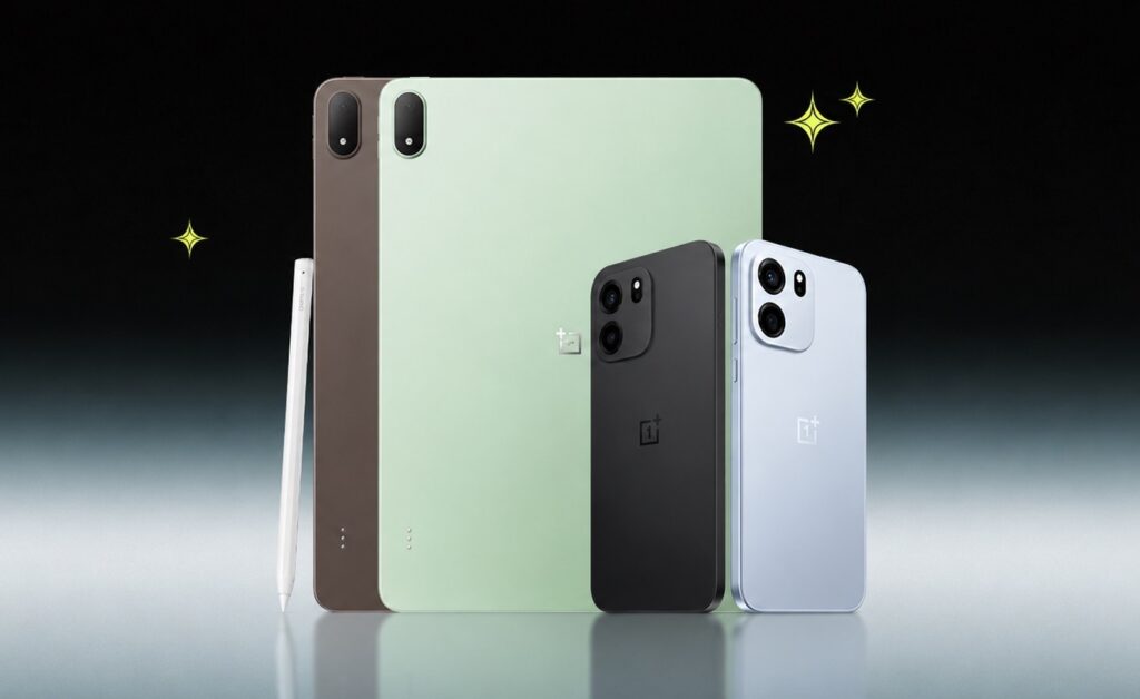 OnePlus launches sales of a top-tier tablet and smartphone