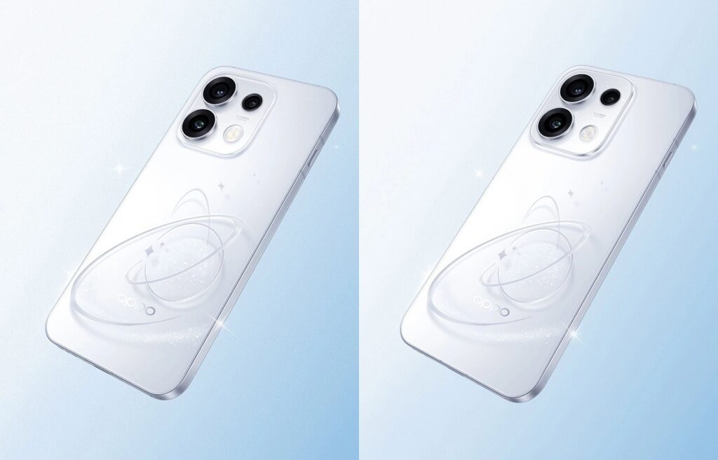 OPPO Reno 16 (left) and Reno 16 Pro (right). Image: OPPO