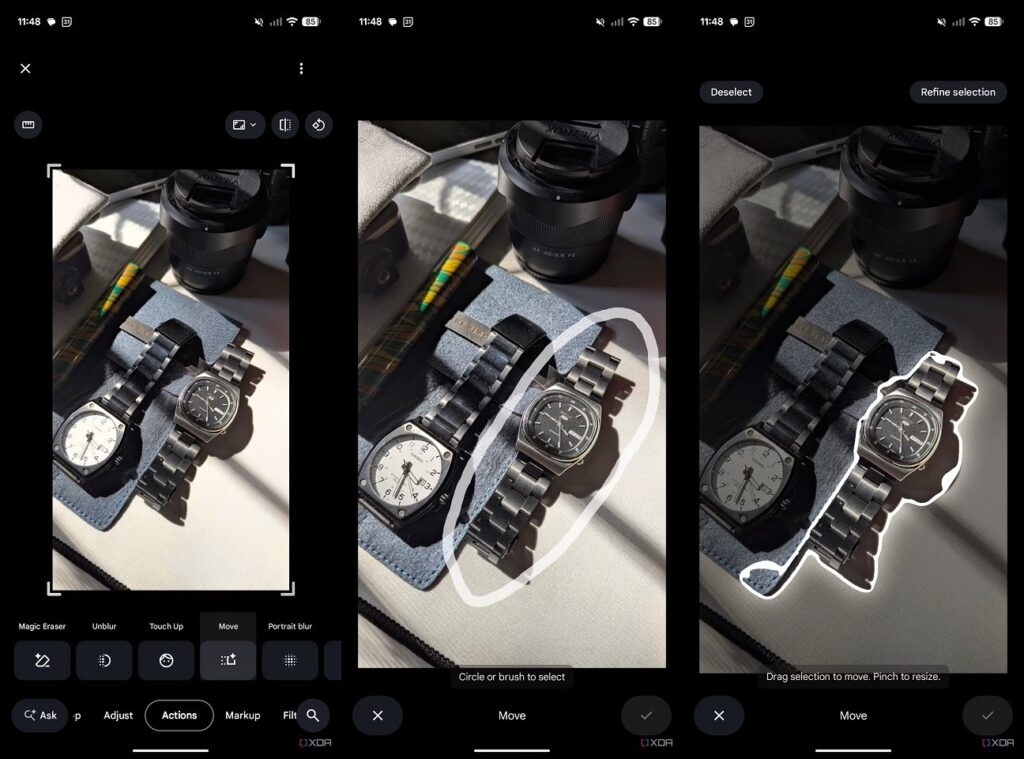 Only on Pixel does the magic photo editor work without limitations