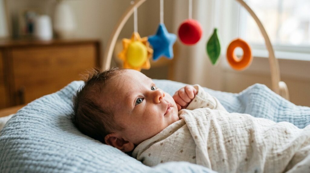 Perhaps the infant brain already contains a rough 'draft' of neural connections, which life experience transforms into a precise instrument
