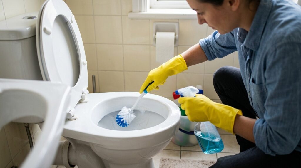 Regular cleaning is the best protection against stubborn deposits