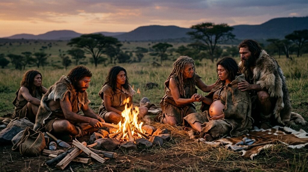 Social support in ancient human groups reduced pregnancy risks at any time of year. Photo.