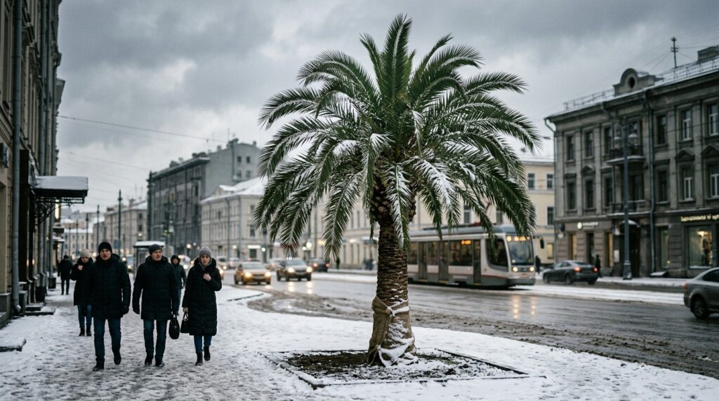 Palm trees don't grow in Russia not because of poor soil — the reason is entirely different. Photo.
