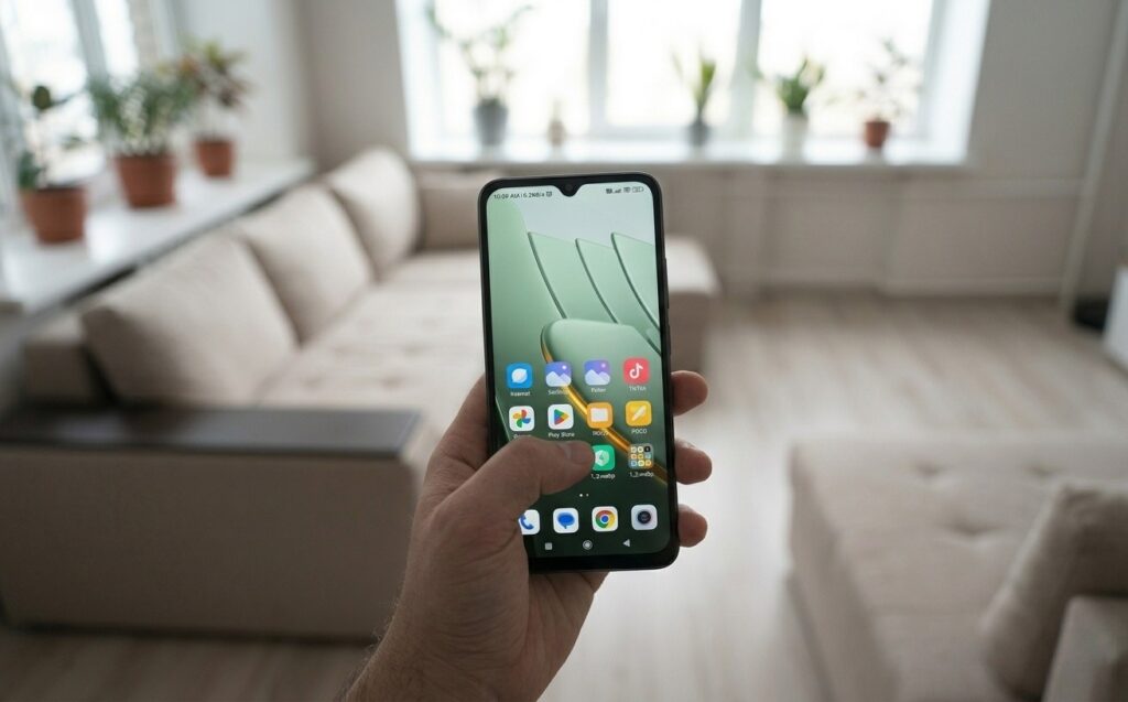 The smartphone runs smoothly and doesn't lag