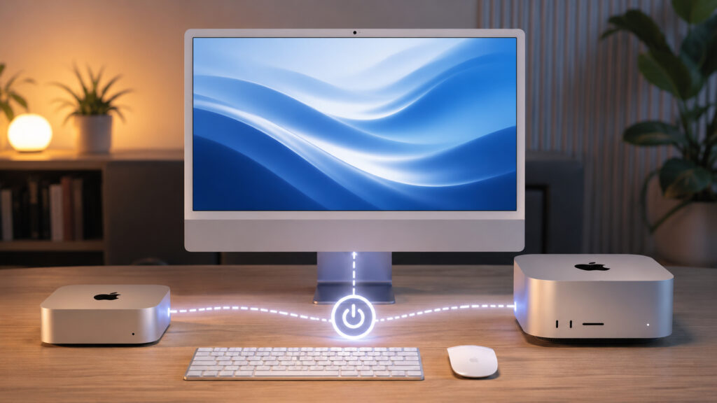 Apple came up with a new setting for desktop computers. Photo.