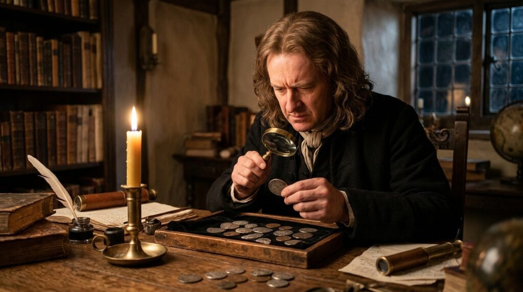 Newton personally investigated counterfeiting cases in London