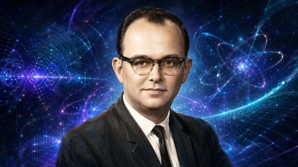 American physicist Hugh Everett. Photo.