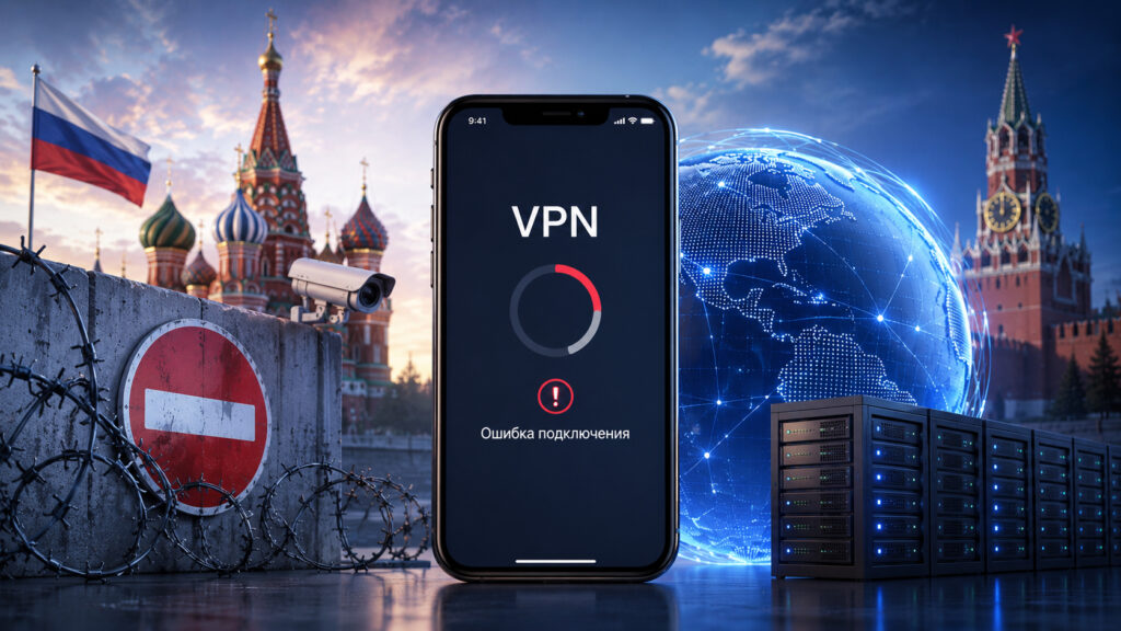 Why using VPN on iPhone has become harder in Russia. Many VPNs simply stopped connecting. Photo.