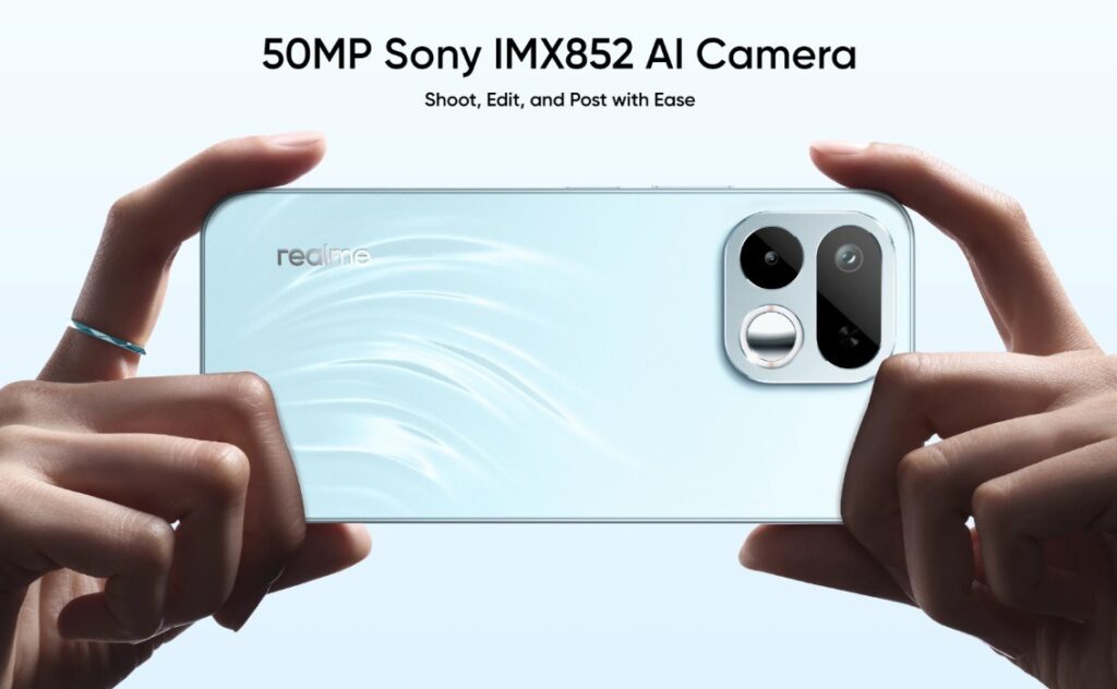 The smartphone has a decent camera for its price. Image: Realme