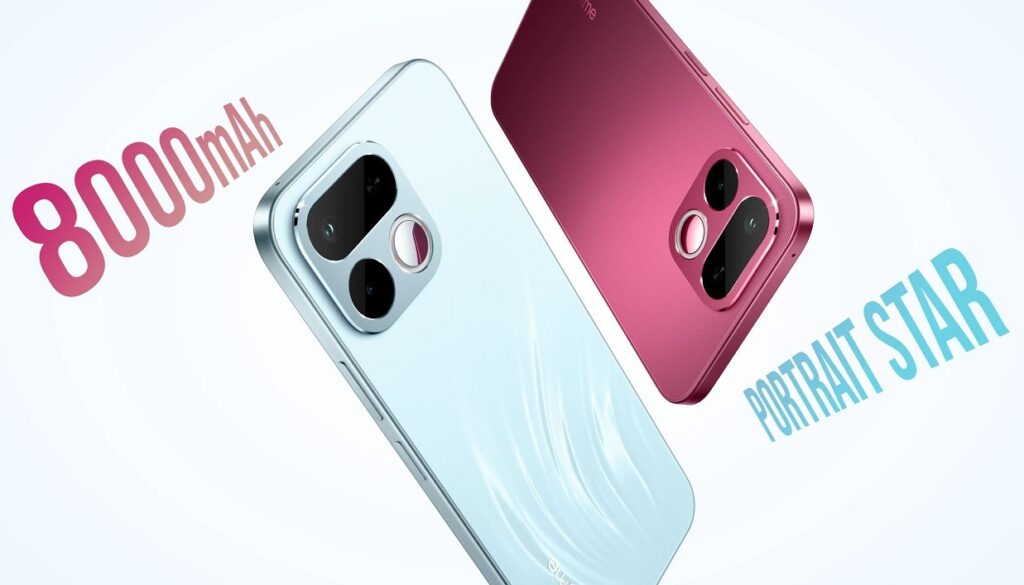 Realme released a smartphone with a giant battery. Image: Realme