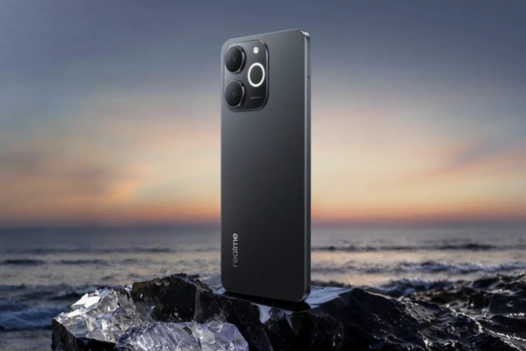 This is the Realme P4 Lite design. Image: Realme