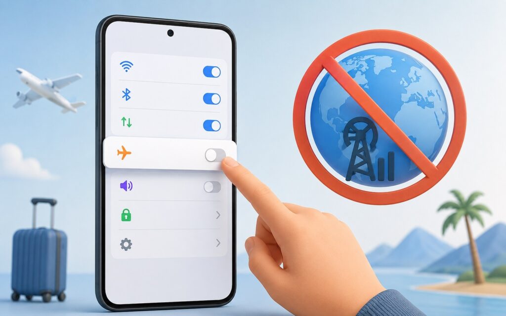 Disabling roaming on your smartphone