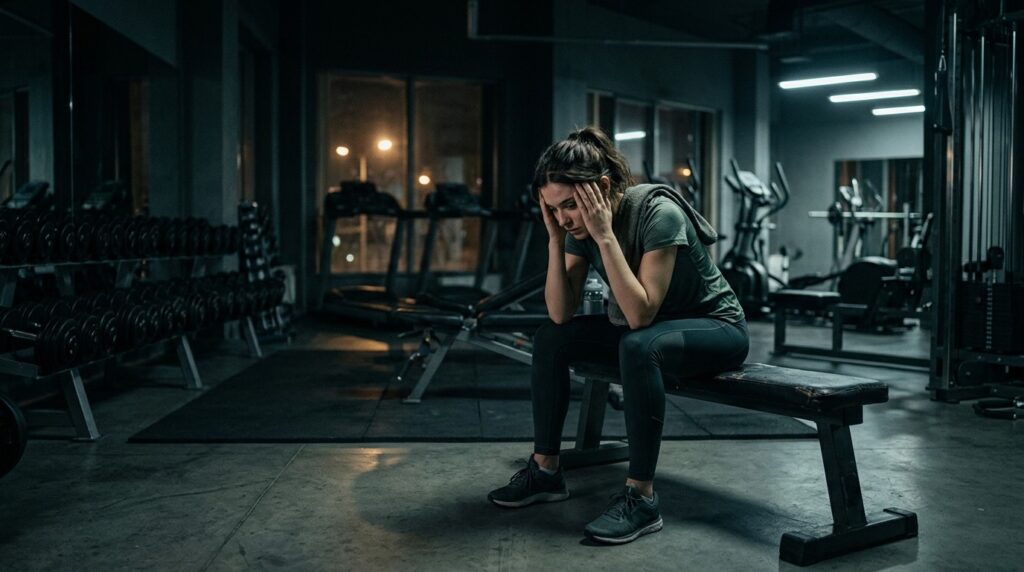 Psychological pressure in bodybuilding can be no less destructive than physical exertion
