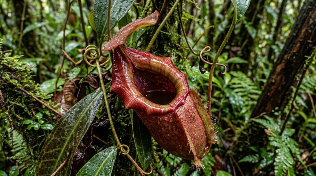 Scientists copied the trap of a carnivorous plant and created the world's slipperiest material