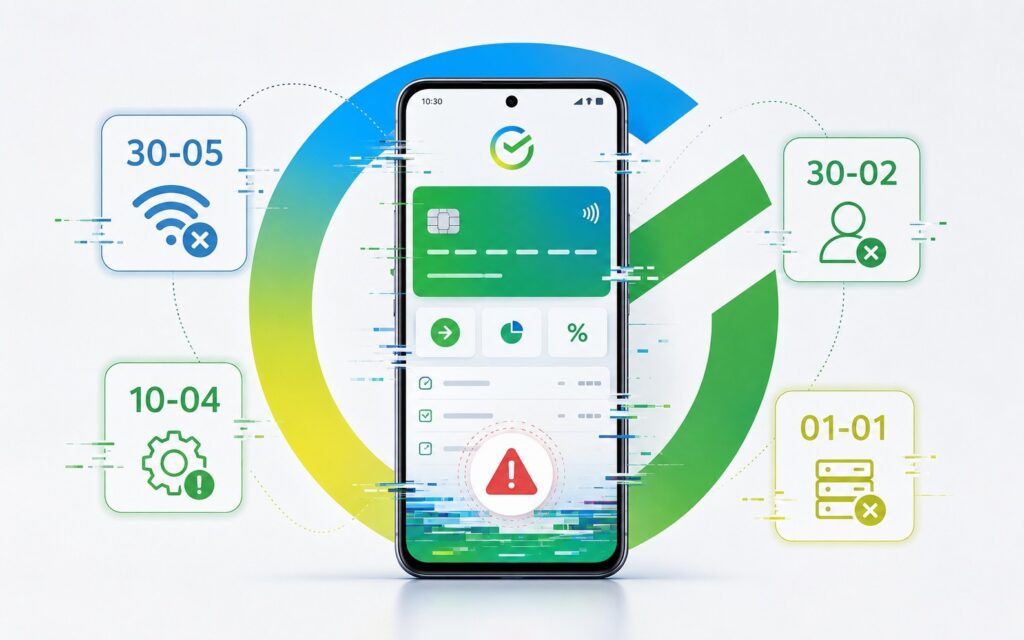 Breaking down the main SberBank error codes