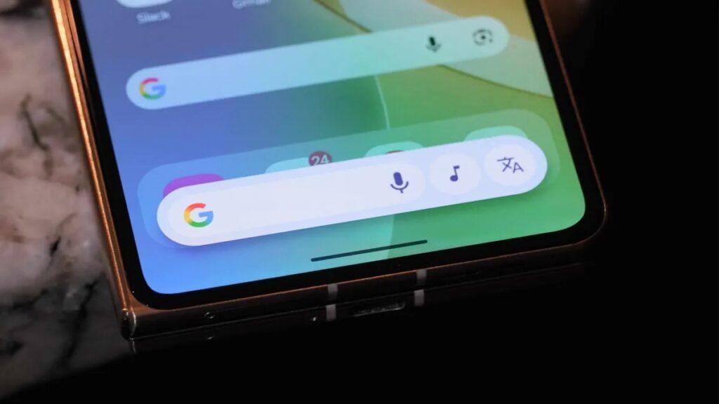 This is what the context menu with the melody icon looks like
