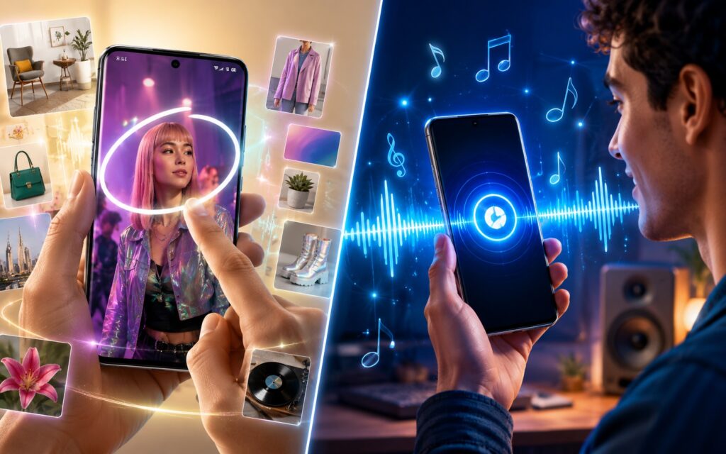 Two completely different but equally useful ways to search for music