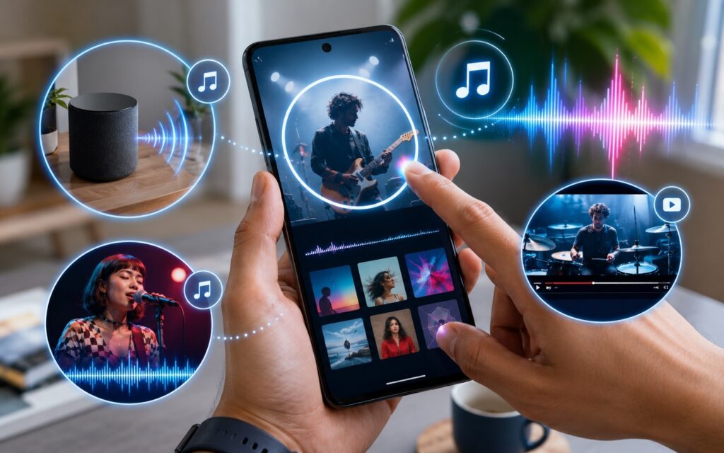 Helping you find music in a non-obvious way