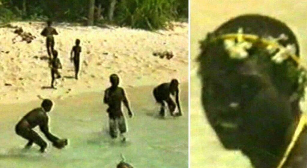 What the Sentinelese look like. Photo.