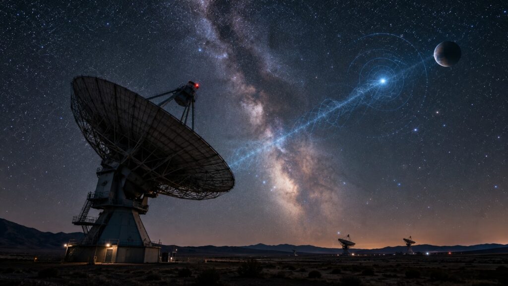 Scientists believe in aliens but not in UFOs, and there is no contradiction. Photo.
