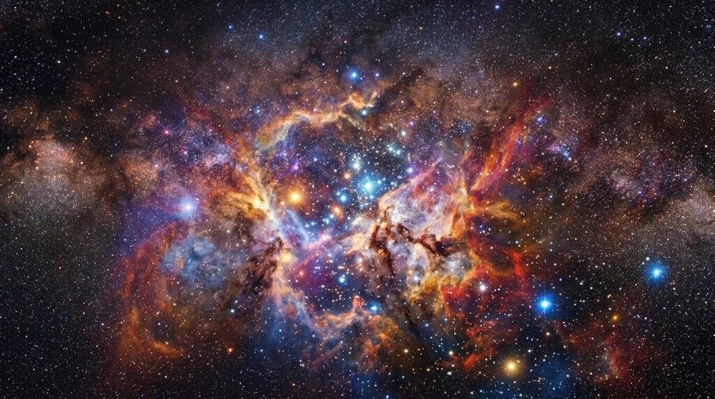 Molecular cloud Sagittarius B2 at the center of the Milky Way — a place that could smell like raspberries