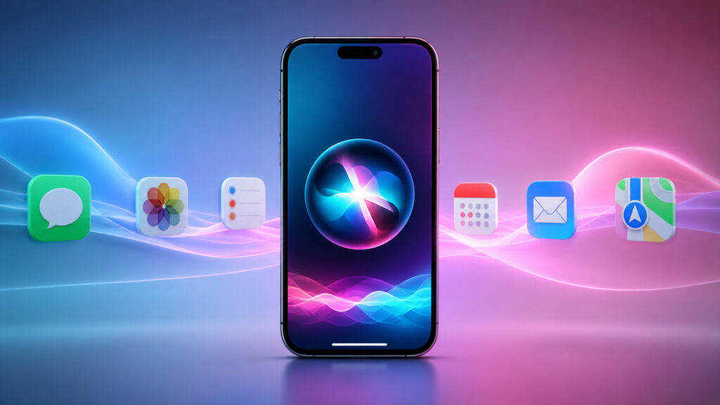 What the standalone Siri app will look like on iPhone. Whether using Siri as a standalone app will be convenient is a big question. Photo.