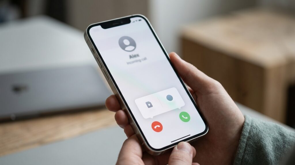 Choosing a SIM line for an outgoing call