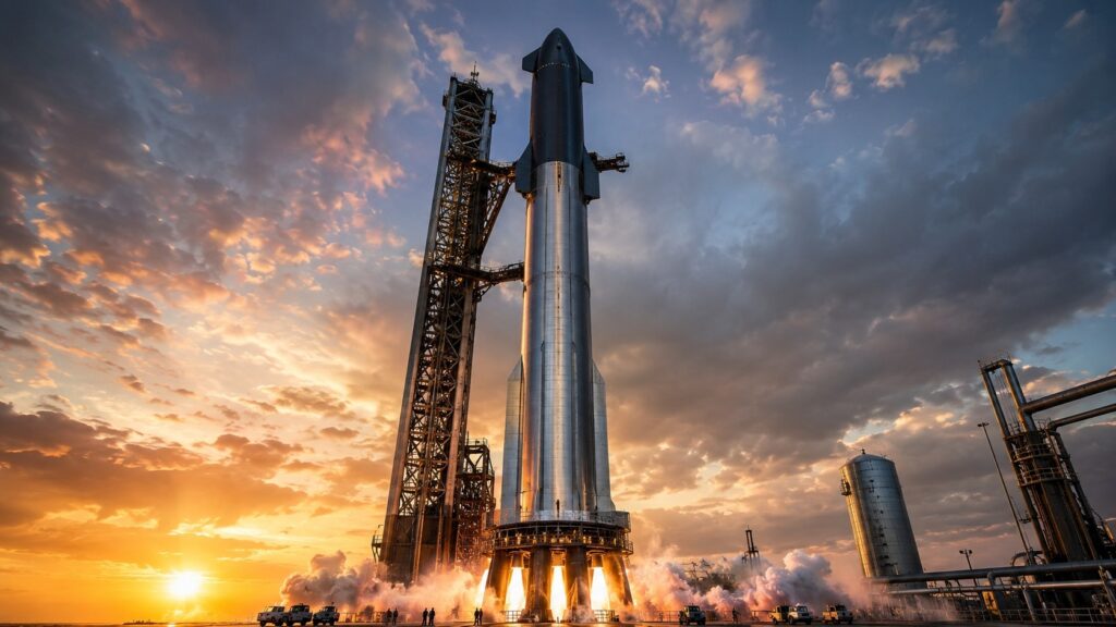 SpaceX deliberately broke Starship before its test flight. Photo.