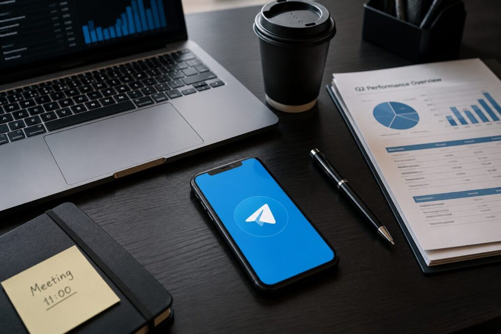 People don't want to replace Telegram with another app because of work