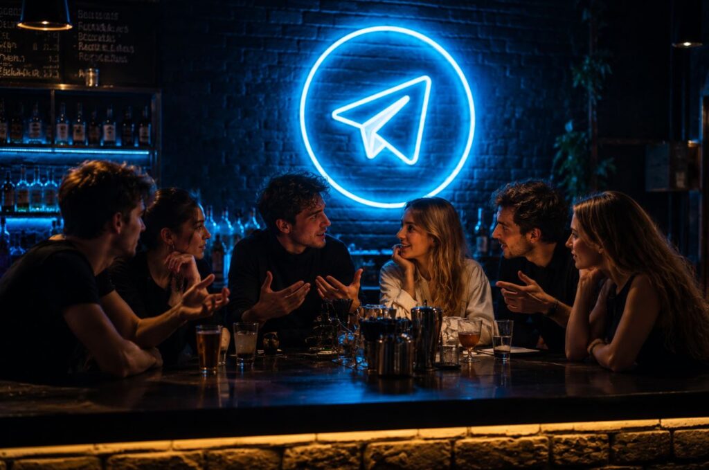 I asked my friends why they don't leave Telegram