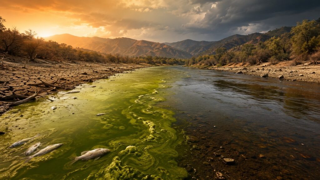 Rivers on Earth are becoming toxic, and scientists don't quite know what to do about it. Photo.