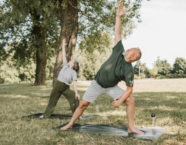 Physical exercise is essential for our health. Photo.