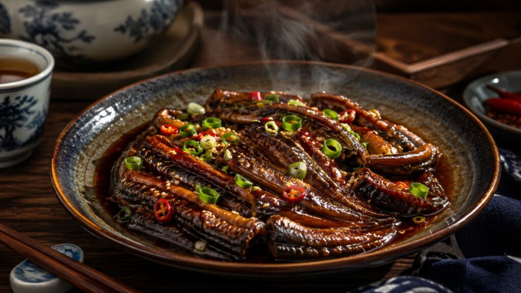 Grilled eel in China