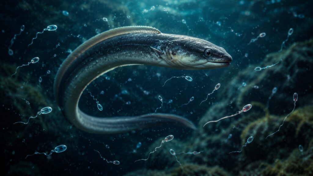 Japanese eels, which can hide from prying eyes, have suddenly surprised scientists