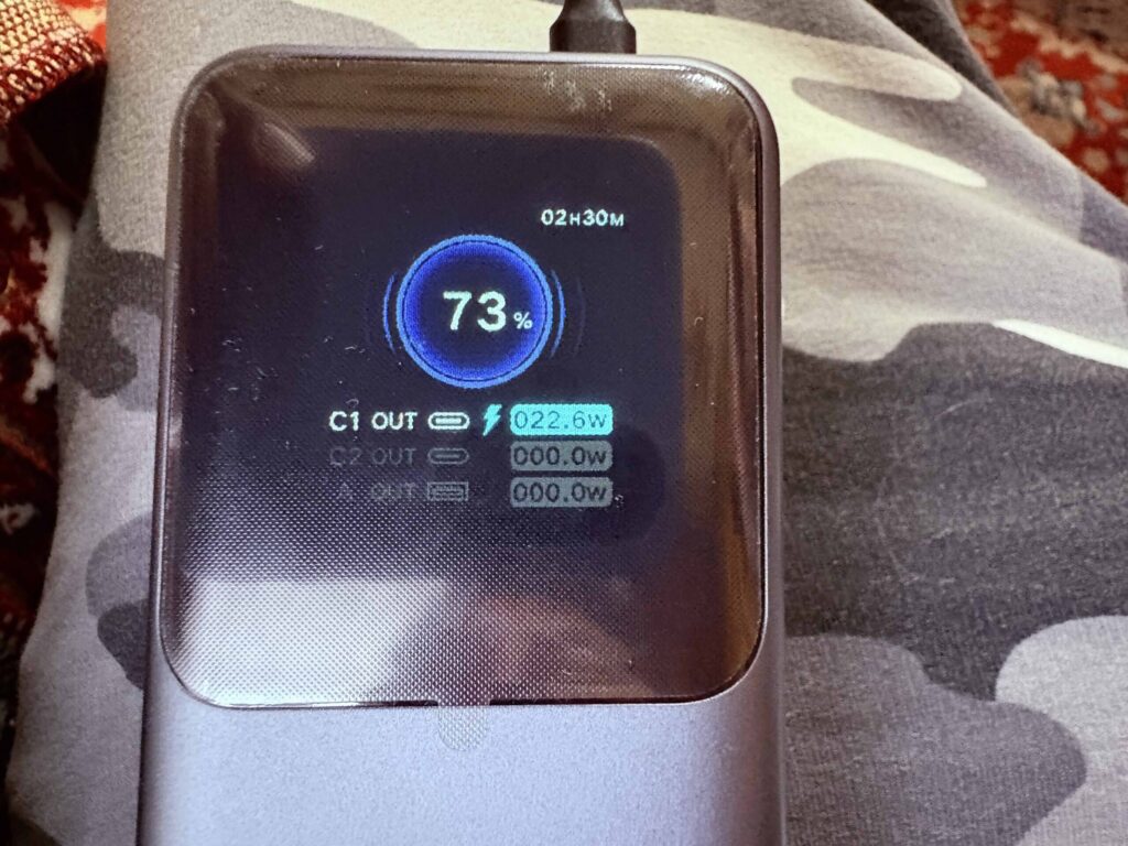 Here's the result when connecting the iPhone 16 Plus