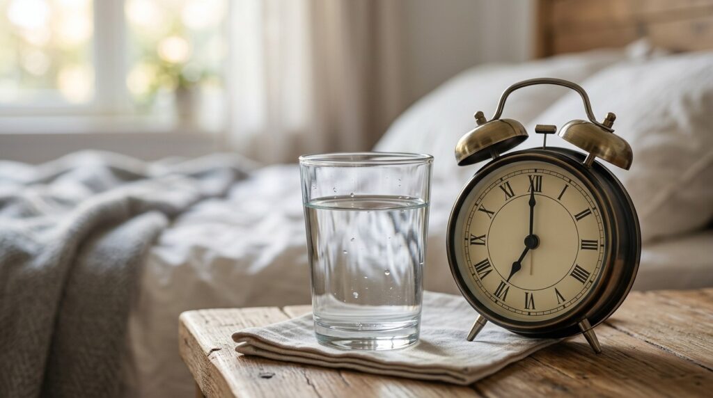 The morning according to new recommendations begins with a glass of room-temperature water