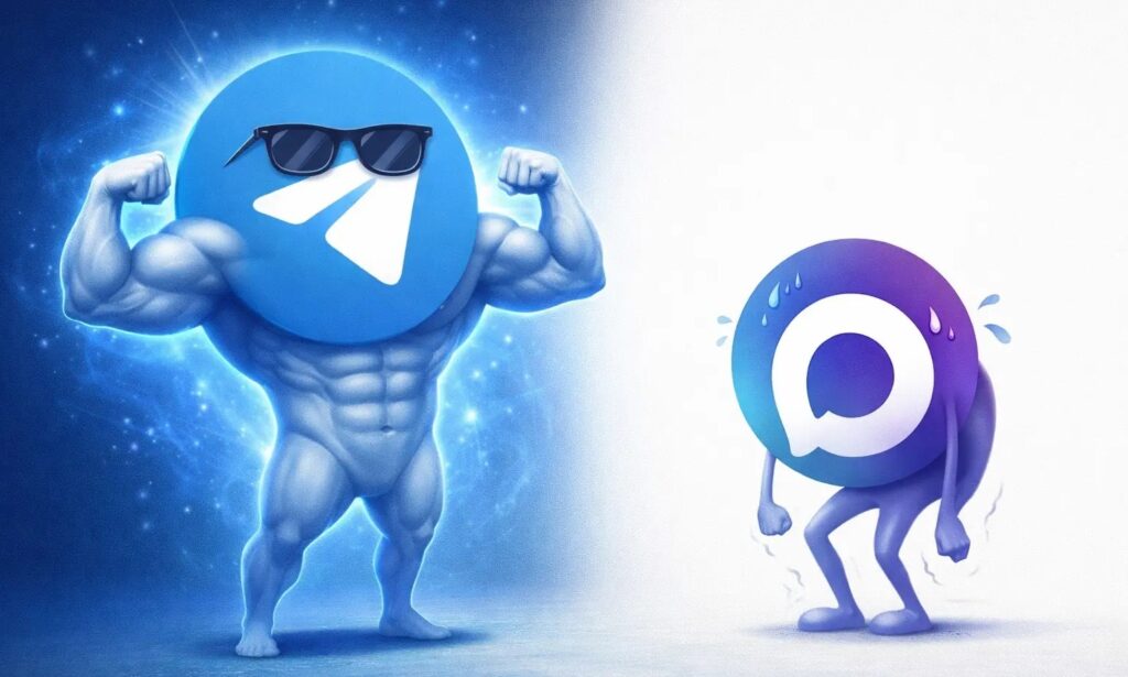 Telegram is still superior to MAX