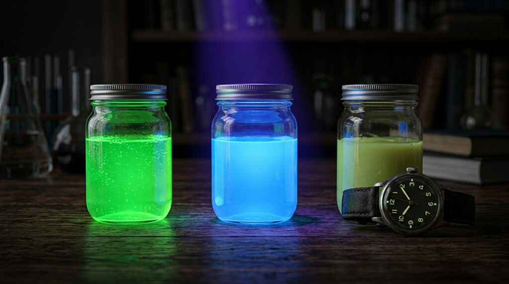 Glow-in-the-dark paint isn't always dangerous — the key is knowing the difference. Photo.