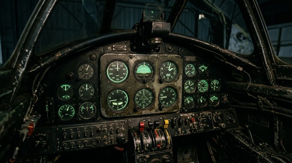 Old aviation and military instruments with luminous compound — a potential source of radioactive radium