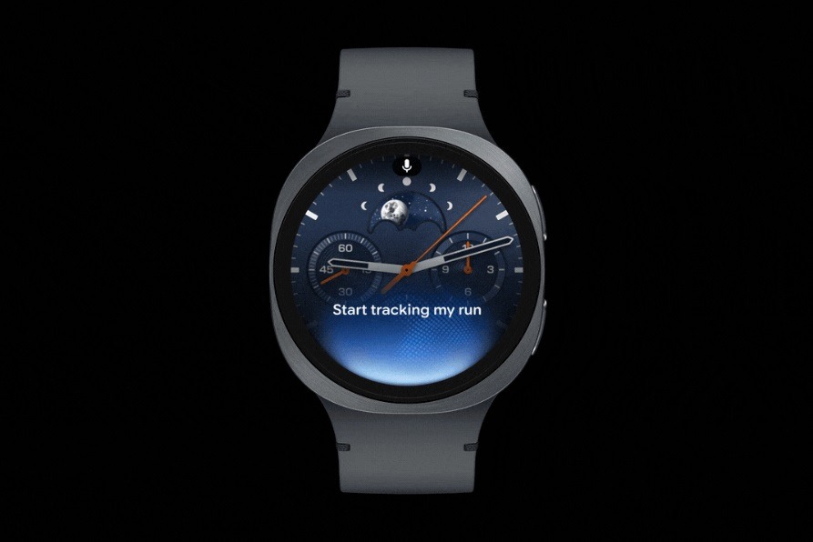 Gemini is now on smartwatches too! Image: Google