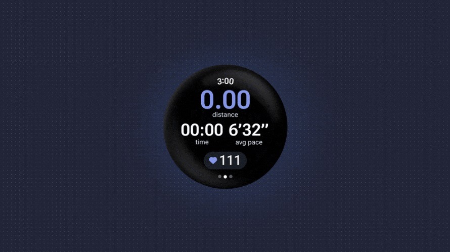 Wear OS 7 now has a new workout tracker. Image: Google