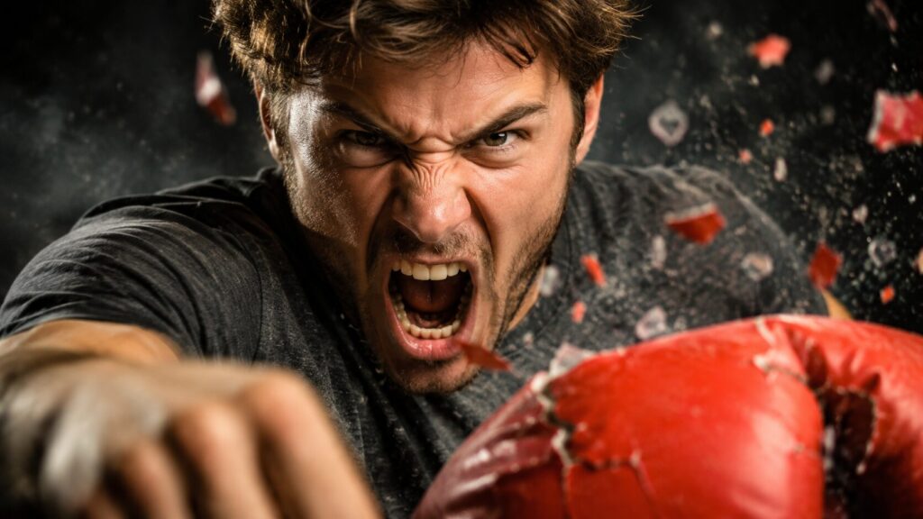 Venting emotions is actually a terrible way to deal with anger. Photo.