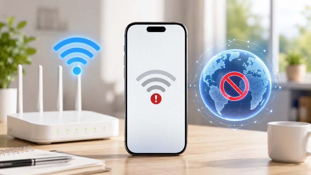 Wi-Fi on iPhone can throw you an unexpected curveball. Photo.