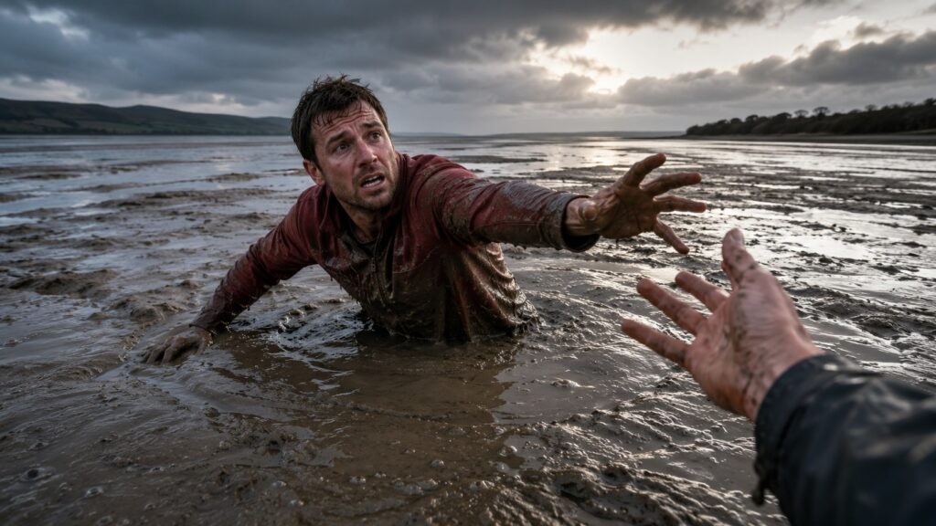 Quicksand is dangerous, but not the way it's shown in movies. Photo.