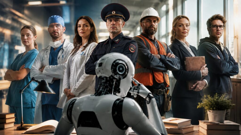 10 professions that artificial intelligence doesn't threaten: why they are beyond competition. Photo.