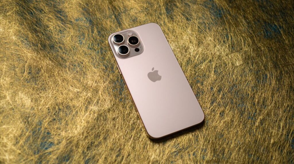 iPhone 16 Pro Max — Affordable Yet Powerful iPhone. Last year's model is still great even compared to iPhone 17 Pro Max. Photo.