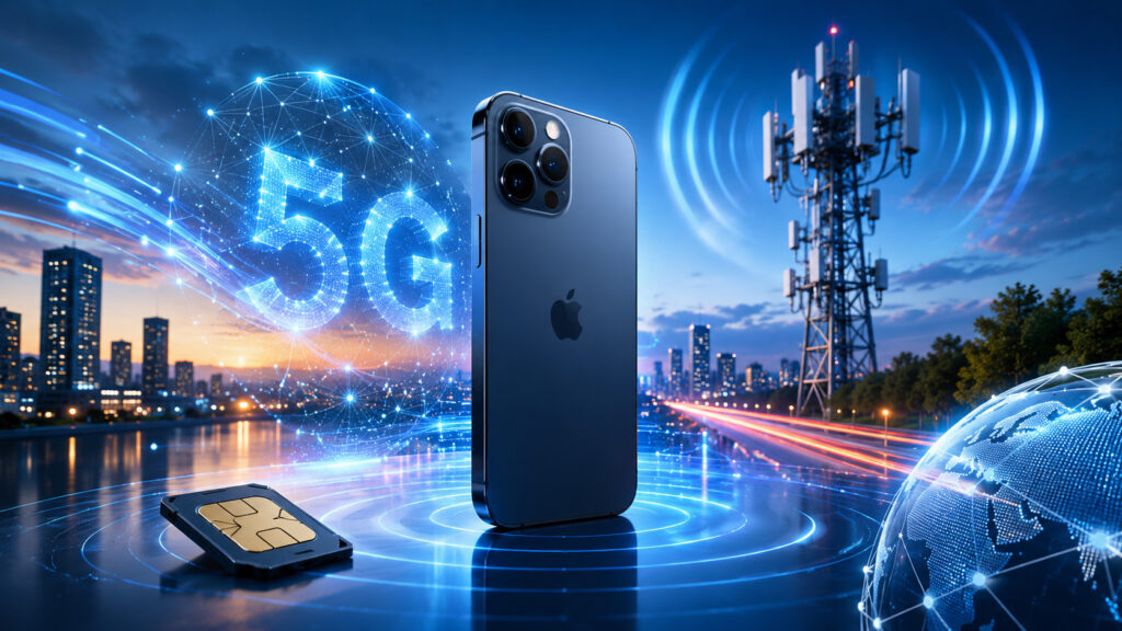Will iPhone Owners Be Able to Use 5G in Russia. The 5G story on iPhone resembles that of VoWi-Fi. That feature also doesn't work on newer models in Russia. Photo.