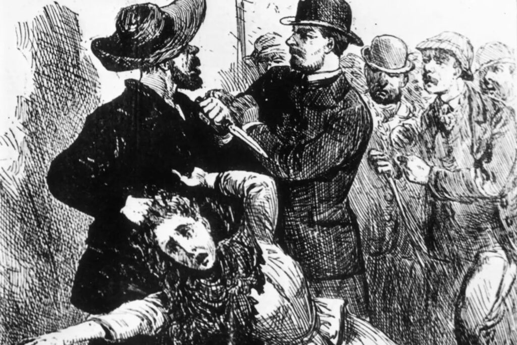 Jack the Ripper — a nickname given to an unidentified serial killer. Photo.