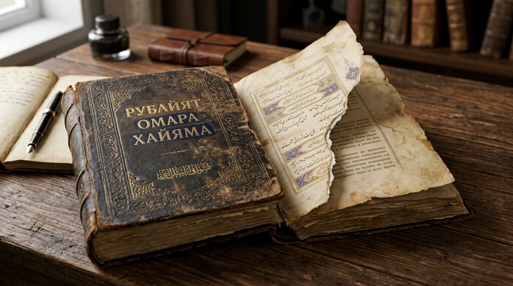 A rare edition of Omar Khayyam's Rubaiyat became the key piece of evidence in the case