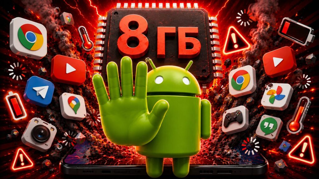 Don't buy smartphones with 8 GB of RAM. That's decidedly too little in 2026